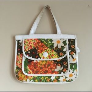 Vintage 1970s Patchwork Purse